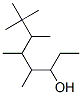 4,5,6,7,7-pentamethyloctan-3-ol Structure