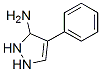 1H-Pyrazol-3-amine,  2,3-dihydro-4-phenyl- Structure