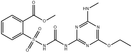 Ethametsulfuron-methyl Struktur