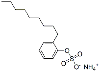 ammonium (nonylphenyl) sulphate Structure