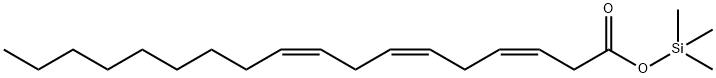 (3Z,6Z,9Z)-3,6,9-オクタデカトリエン酸トリメチルシリル 化学構造式