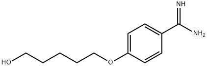 5-(4'-AMidinophenoxy)-1-pentanol|4-((5-羟基戊基)氧基)苯甲脒