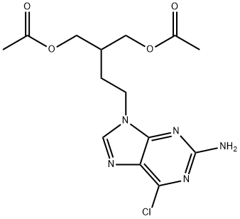 9-(4-Acetoxy-3-acetoxymethylbutyl)-2-amino-6-chloropurine