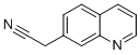 2-(quinolin-7-yl)acetonitrile,97850-36-7,结构式