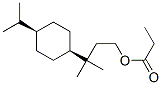 cis-4-(isopropyl)-alpha,gamma,gamma-trimethylcyclohexylpropyl acetate Structure