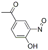 Ethanone, 1-(4-hydroxy-3-nitrosophenyl)- (9CI) 结构式