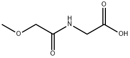 Glycine, N-(methoxyacetyl)- 结构式