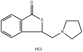 9-(pyrrolidin-1-ylmethyl)-8-thiabicyclo[4.3.0]nona-1,3,5-trien-7-one hydrochloride,97873-31-9,结构式