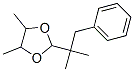 2-(1,1-ジメチル-2-フェニルエチル)-4,5-ジメチル-1,3-ジオキソラン 化学構造式