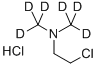 2-CHLORO-N,N-DIMETHYL-D6-ETHYLAMINE HCL Structure