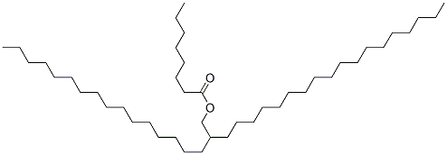 2-hexadecylicosyl octanoate 结构式