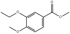 Methyl 3-ethoxy-4-Methoxybenzoate Struktur