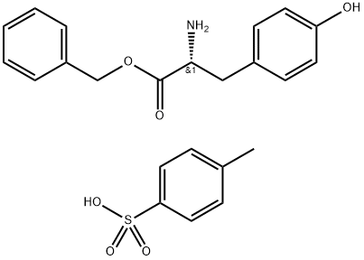 D-酪氨酸苄酯对甲苯磺酸盐, 97984-63-9, 结构式