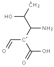 1,4-Butanediyl,  2-amino-1-carboxy-1-formyl-3-hydroxy-  (9CI) Structure