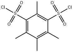 2,4,5,6-テトラメチルベンゼンジスルホニル ジクロリド 化学構造式