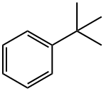tert-ブチルベンゼン 化学構造式