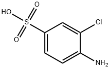 4-氨基-3-氯苯磺酸, 98-35-1, 结构式
