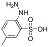 4-ヒドラジノ-3-メチルベンゼンスルホン酸 化学構造式