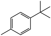 4-tert-Butyltoluene Struktur