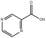 2-Pyrazinecarboxylic acid Struktur