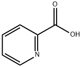 2-吡啶甲酸, 98-98-6, 结构式