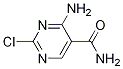 4-aMino-2-chloropyriMidine-5-carboxaMide 化学構造式