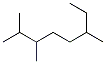 Trimethyloctane, 2,3,6- Structure