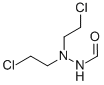 1-Formyl-2,2-bis(2-chloroethyl)hydrazine Struktur