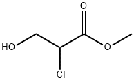 2-CHLORO-3-HYDROXYPROPIONIC ACID METHYL ESTER 化学構造式