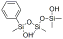 1,1,3,3,5-ペンタメチル-5-フェニル-1,5-ペンタントリシロキサンジオール 化学構造式