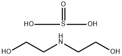 bis[bis(2-hydroxyethyl)ammonium] sulphite Struktur