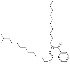 decyl isotridecyl phthalate Struktur