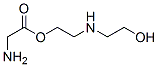 Glycine, 2-[(2-hydroxyethyl)amino]ethyl ester (9CI) Structure