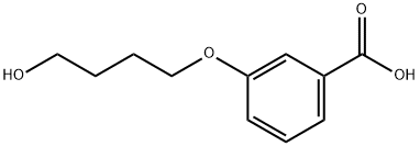 3-(4-Hydroxybutyloxy)benzoic acid Structure