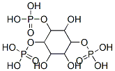 (2,4,5-trihydroxy-3,6-diphosphonooxy-cyclohexoxy)phosphonic acid 化学構造式