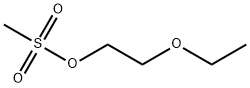 2-Ethoxyethyl methanesulfonate Structure