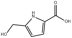 Pyrrole-2-carboxylic acid, 5-(hydroxymethyl)- (6CI) Struktur