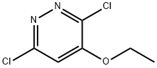 PYRIDAZINE, 3,6-DICHLORO-4-ETHOXY- Struktur