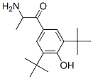 1-Propanone,  2-amino-1-[3,5-bis(1,1-dimethylethyl)-4-hydroxyphenyl]- Structure