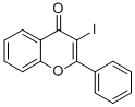 3-IODO-2-PHENYL-CHROMEN-4-ONE 化学構造式