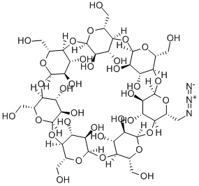 Mono-6-Azido-6-deoxy-beta-Cyclodextrin Structure