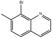 7-甲基-8-溴喹啉, 98203-08-8, 结构式