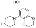 Piperazine, 1-(2,3-dihydro-1,4-benzodioxin-5-yl)-, monohydrochloride