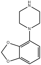 1-BENZO[1,3]DIOXOL-4-YL-PIPERAZINE 化学構造式