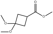 3,3-Dimethoxycyclobutane-1-carboxylate methyl ester
 price.