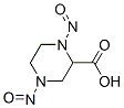 2-Piperazinecarboxylicacid,1,4-dinitroso-(9CI) 化学構造式