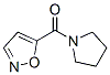 Pyrrolidine, 1-(5-isoxazolylcarbonyl)- (9CI) Structure