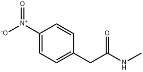 N-methyl-2-(4-nitrophenyl)acetamide Structure