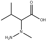 Butanoic acid, 3-Methyl-2-(1-Methylhydrazinyl,98275-78-6,结构式