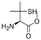 Valine,  3-mercapto-,  methyl  ester 化学構造式